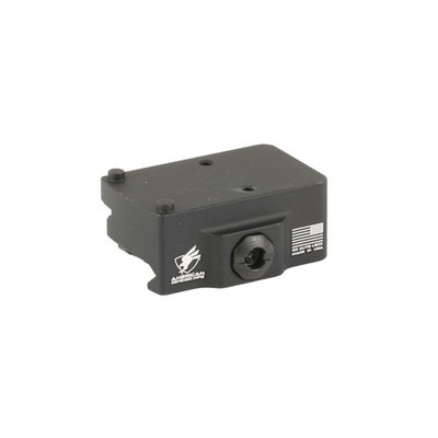 American Defense Mfg Quick Detach Mount Low Profile Trijicon Compatible Black