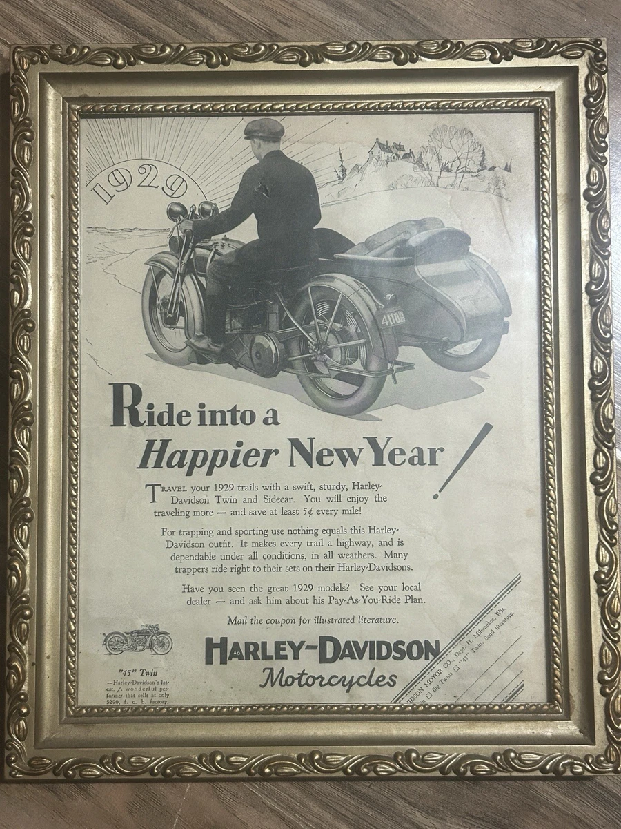 Las mejores ofertas en Pósters de Harley-Davidson de colección y
