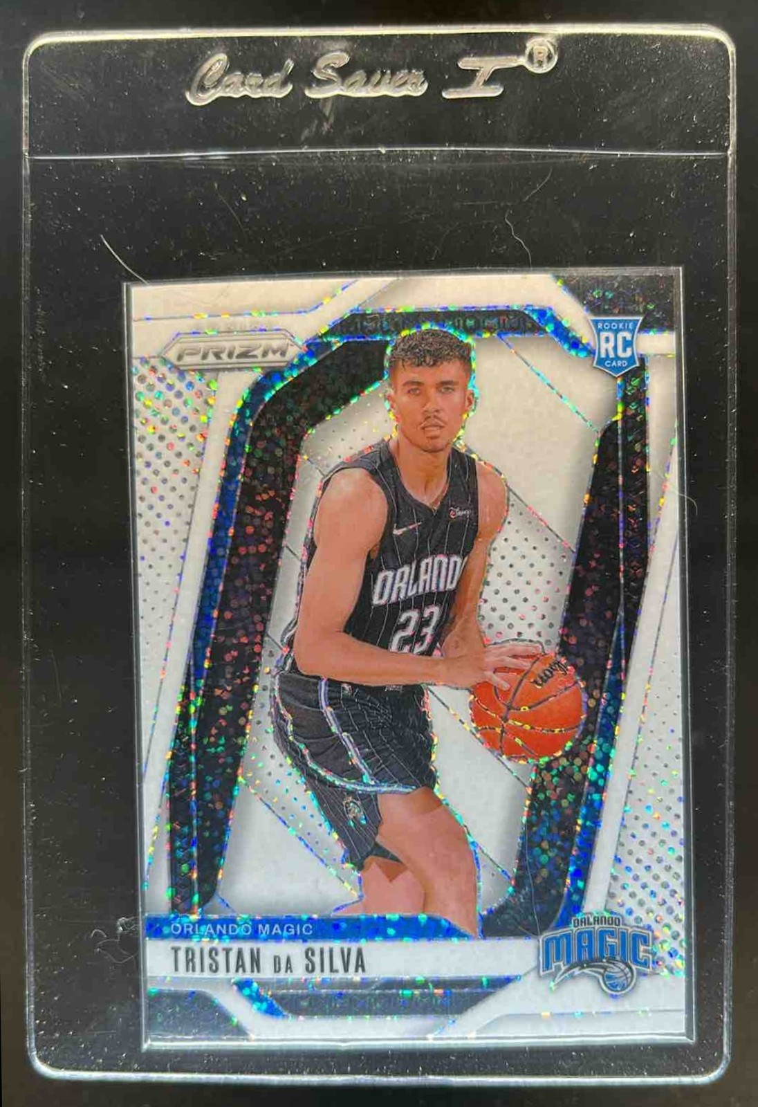 2024-25 Prizm Tristan da Silva RC White Sparkle SP Rookie #256 Magic