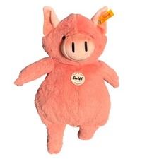 Steiff Piggilee Pig Plush Happy Farm Pink Collectable 283055 Button in Ear 14"