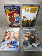 Sony Playstation PSP Lot Of 4 Portable UMD Movie Factory SEALED Spider-Man