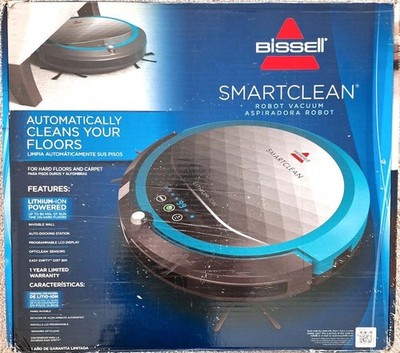 NEW BISSELL SMARTCLEAN ROBOTIC VACCUUM 1974 Automatic Cleaner Floors and Carpets