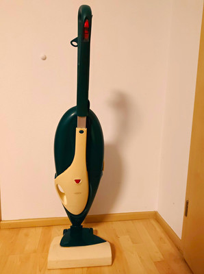 Vorwerk Kobold 135 Bürstsauger mit EB 351 Bodenbürste & Bürstenwalzen Grün/Beige