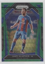 2020-21 Panini Prizm Premier League Green Wave Prizm James McArthur #68 2b6