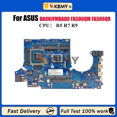 DA0NJFMBAD0 Motherboard For ASUS FA506QM FA506QR Mainboard W/CPU