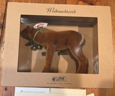 Steiff Christmas Deer 670893 in Box, Limited Edition 1616 of 3000, COA