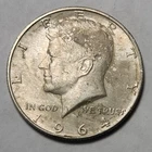 1964 P KENNEDY Half Dollar 90% Silver,  JFK-D64AK