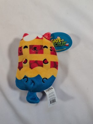 Cats vs Pickles 4  Cherry Pie Cat #156 Bean Bag Plush Food Squad