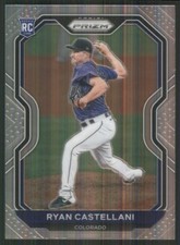 2021 Panini Prizm #91 Ryan Castellani RC Colorado Rockies 47330