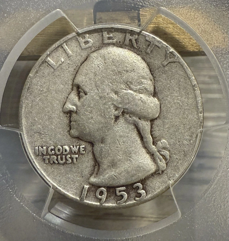 1953 Washington Quarter-PCGS VG10 - Image 3 of 4