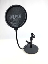 Samson Gooseneck Pop Xpix Filter  microphone stand tabletop weighted base