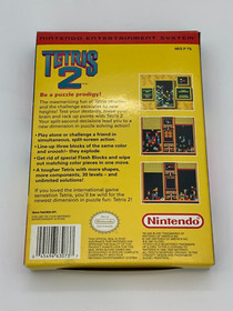 Tetris 2 - NES Nintendo - CIB Complete in Box