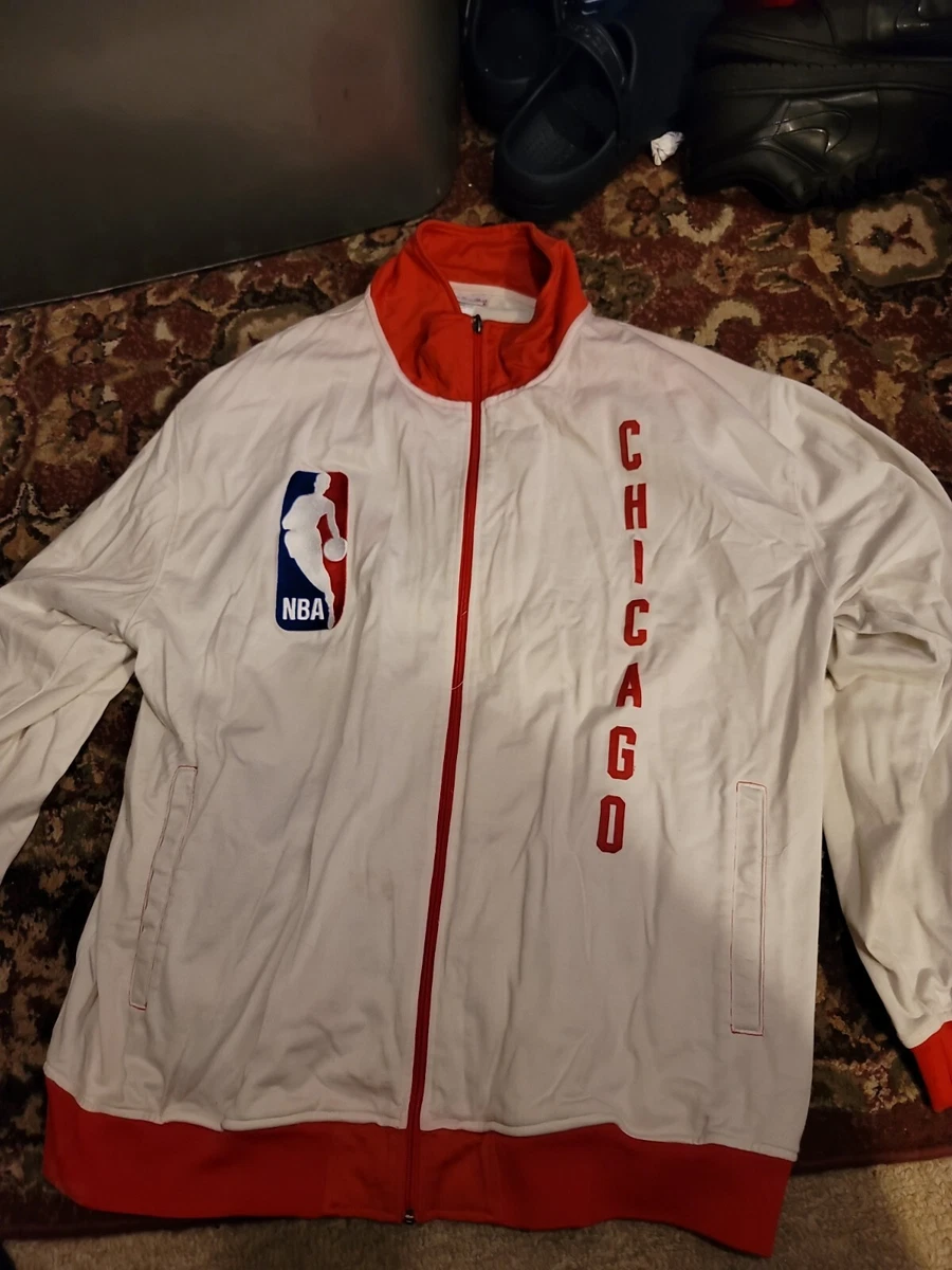 Mitchell Ness NBA Authentic Warm Up Jacket Chicago Bulls 1984 85