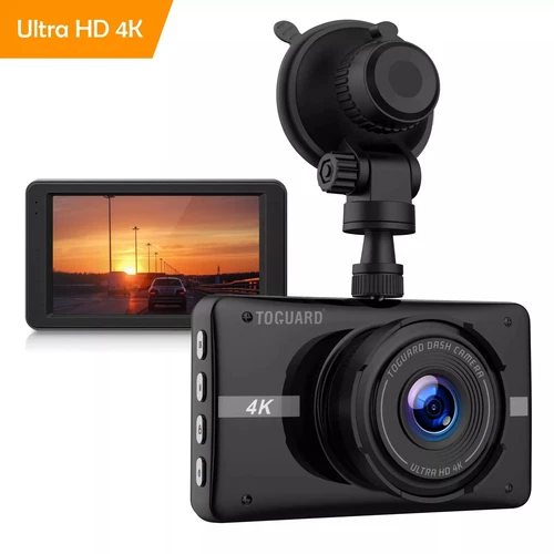 TOGUARD 4K Front Dash Cam UHD Car DVR Camera Video Recorder Dashboard Camera