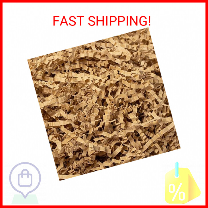 Mcfleet Crinkle Cut Paper Shred Filler 1 LB Brown Crinkle Paper Shredded Paper f-image