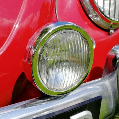 5 Spot Light Clear Light Fog Light For Porsche Vw Vintage Rally Chrome Aac260 Ebay