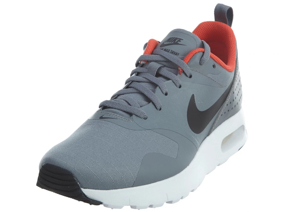 Nike Air Max Tavas Big Kids 814443 009 Grey Black Athletic Shoes
