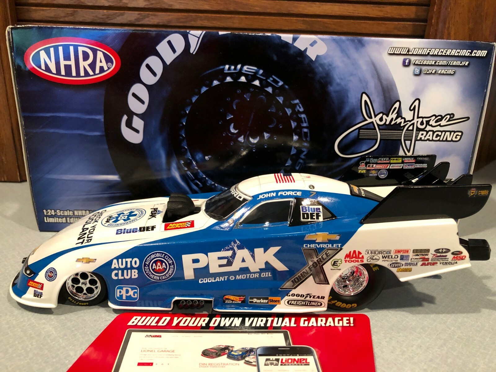 action diecast nhra