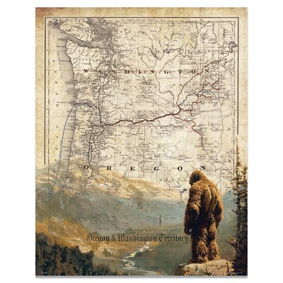 洋書 BIGFOOT ALL OVER THE COUNTRY by Place Bigfoot All over