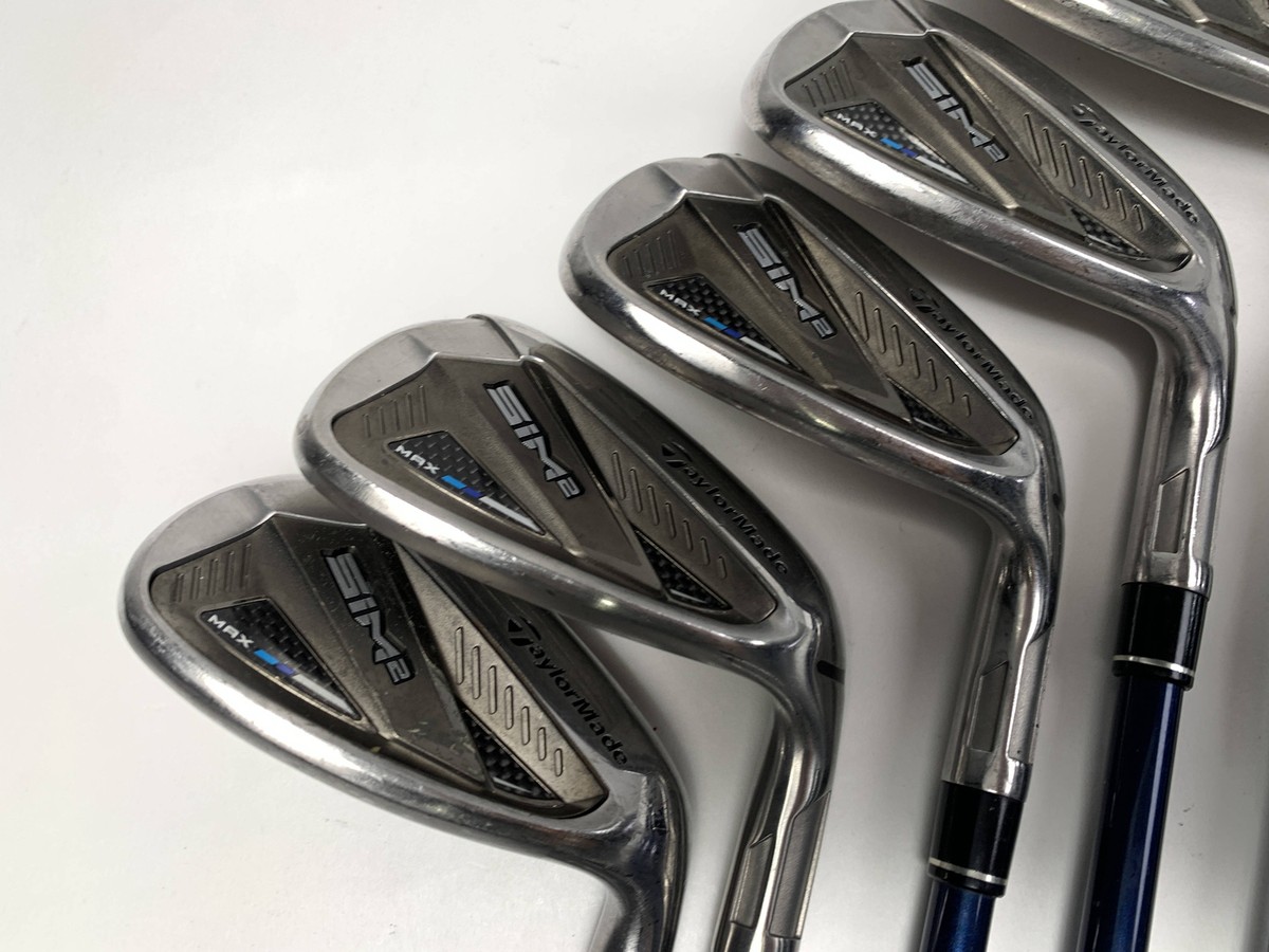 クラブ TaylorMade SIM2 MAX 3W (VENTUS BLUE 6S) TaylorMade SIM2 MAX Iron Set 8-PW+AW+SW Fujikura Ventus Blue 6R