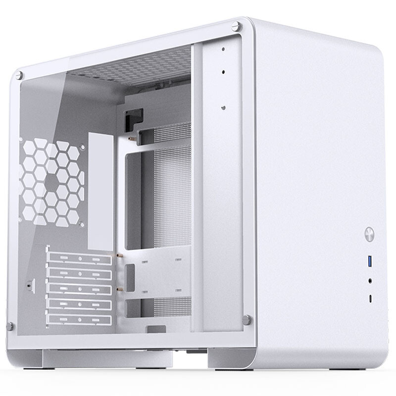 Jonsbo U4 Mini Micro-ATX-Gehäuse Tempered Glass bianco U4 MINI WHITE