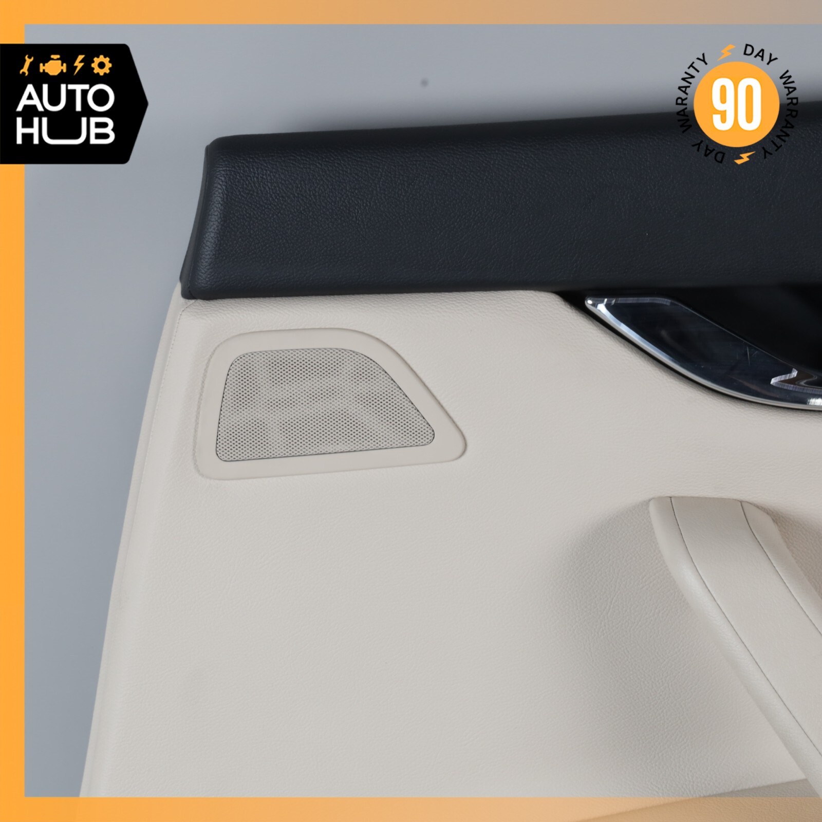 14-17 Maserati Quattroporte M156 S Q4 Rear Right Interior Door Panel Beige OEM
