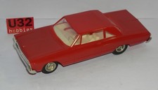 Slot Car IMC 203 Plymouth Fury Coupe Red Excellent Condition Unboxed 1:32