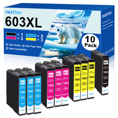 Drucker Patronen für Epson XP-3100 3105 2100 2105 4100 4105 603XL WF-2830 2810