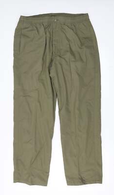 Chums Damen Hose grün Polyestermischung Größe W36 L30 in