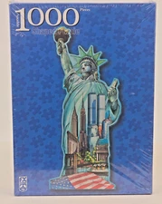 FX Schmid Statue of Liberty Shaped Puzzle 1000 PCS No. 78006 – NIB