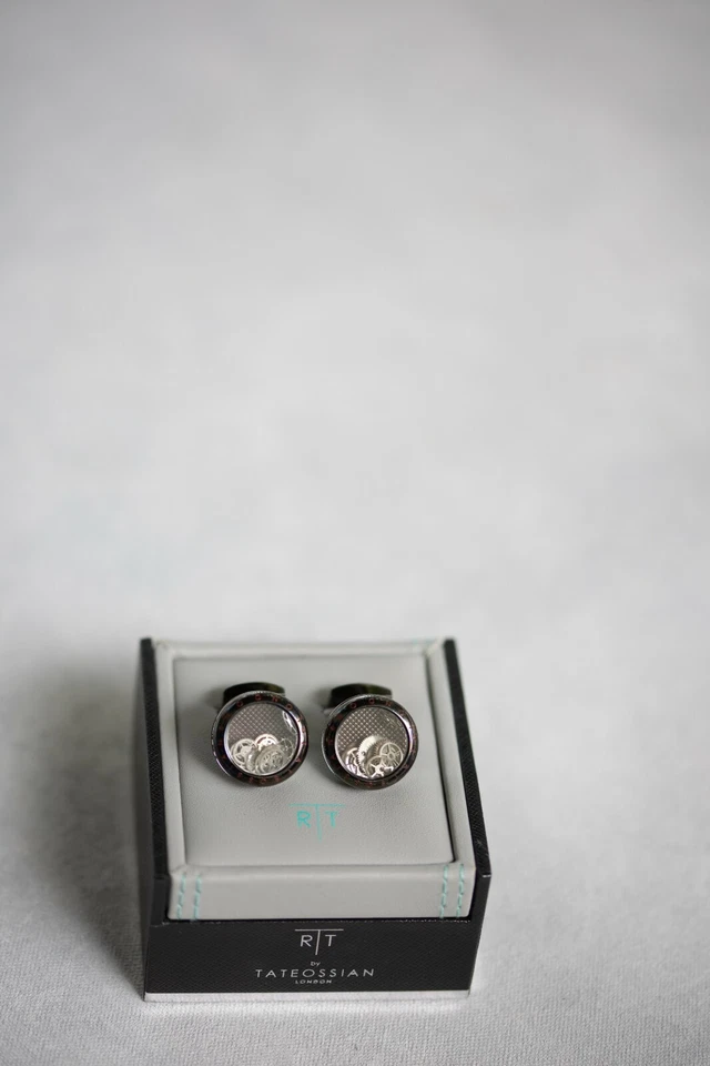 Gemelos mecánicos hombre Tateossian Gear Foto 3 de 4