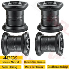 4pcs Bottom Roller For Yanmar VIO50 Excavator Undercarriage Track Roller Heavy