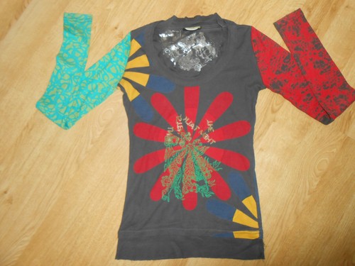 Tunique/haut Desigual – Femme, Taille M/38, Multicolore – Occasion TBE
