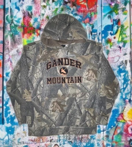 Gander Mountain Real Tree Camo Hoodie Sz Medium