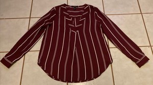burgundy blouse forever 21