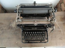 COLLECTIBLE TYPEWRITER REMINGTON SHOLES 11 - NO RISK WITH SHIPPING thumbnail