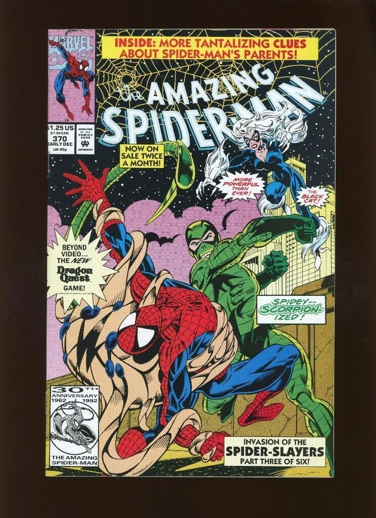 未使用The Amazing Spider-Man PICTURE record Unused The Amazing Spider-Man PICTURE record
