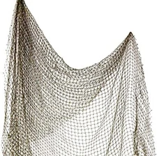 Decorative Fishing Net Décor (2 Pack) 5'x10' Commercial Fish Net-Fish Netting