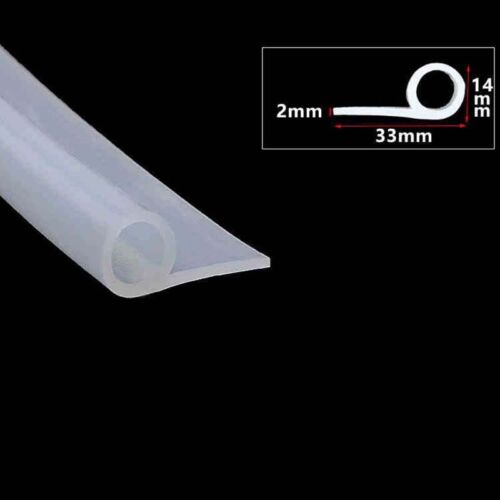 Silicone Rubber Seal Strip P-shape 1M Length for Oven Steamer Seal Multi Type - Picture 40 of 158