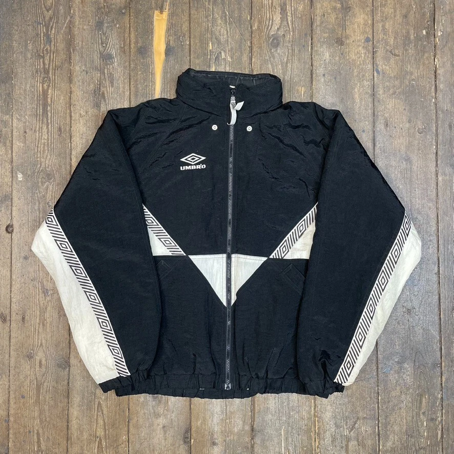Umbro long padded jacket discount