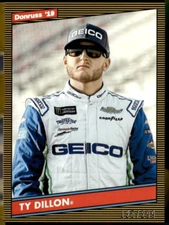 2019 Donruss Racing Retro Ty Dillon Serial #125/299 #133