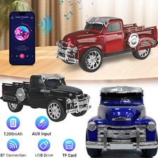 TRK-5300BT Retro Car Ride Truck Style Bluetooth Speaker Rechargeable Audio Docks