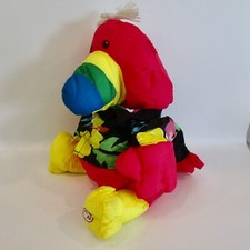 Fisher Price Puffalumps toucan bird wild thing Hawiian shirt tropical 1987 8054