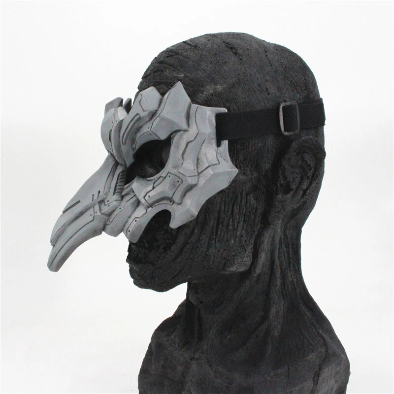 Mechanical Bird Mouth Mask Halloween Horror Film Animation Anime Mechanical - Image 2 of 4