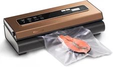 Vacuum Sealer Machine Powerful 90Kpa Precision 6-In-1 Compact Vacuum Food Preser