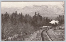 Sandy River & Rangeley Lakes Railroad  Looking Down Barnjum Branch Card