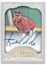 Randall Delgado 2012 Gypsy Queen Baseball Queen Autographs  #GQARD
