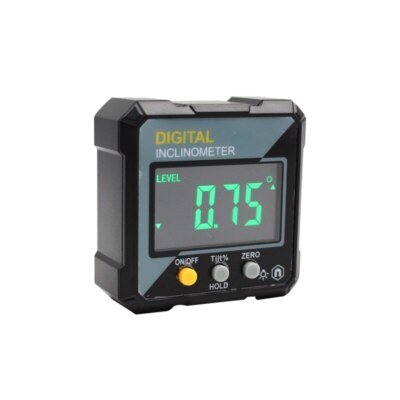 4*90° LCD Magnetic Digital Inclinometer Level Box Gauge Angle Finder Protractor