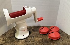 Tupperware Fusion Master Spiralizer System Base 3 Blades Set