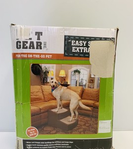 extra wide pet stairs